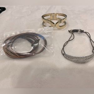 3 bracelets